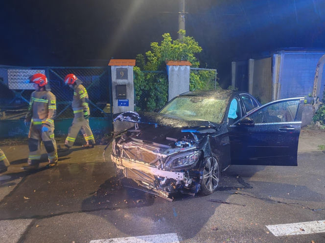 Wypadek na ul. Zgodnej w Starachowicach