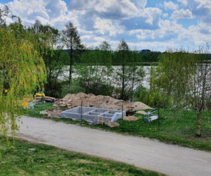 Mazurska Pętla Rowerowa. Budowa miejsca obsługi rowerzystów i dwóch wież widokowych w Mrągowie