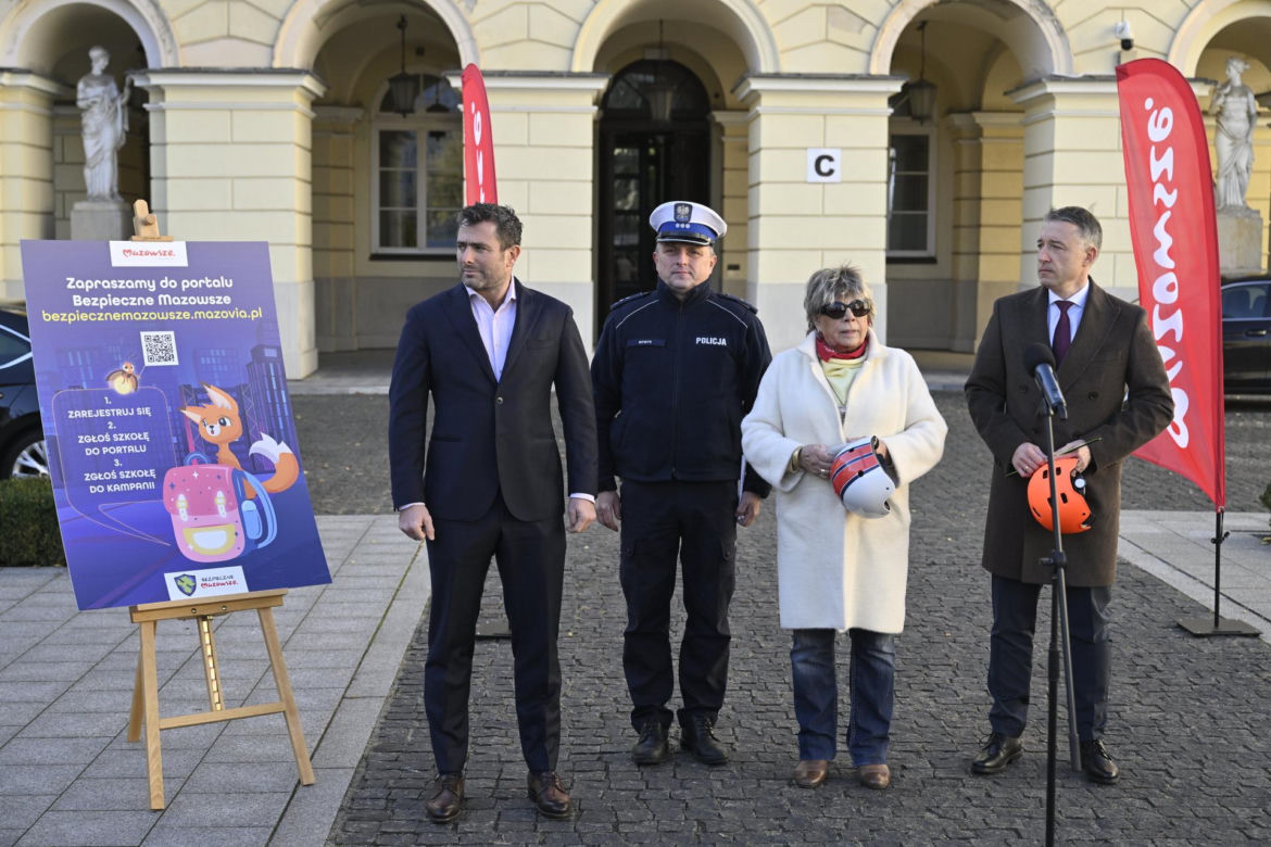 Rośnie liczba wypadków z udziałem hulajnóg. Radni Mazowsza apelują do dzieci i młodzieży: „Noście kaski i odblaski!”