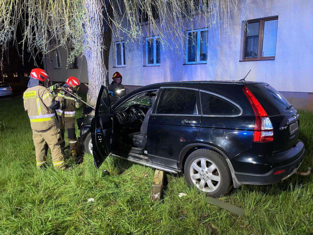 Wielkanocy wypadek w Starachowicach na Oświatowej