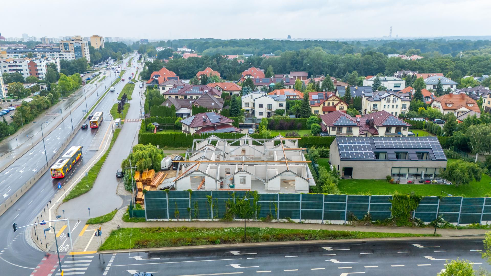 Budowa przy ul. Relaksowej 10A w Warszawie
