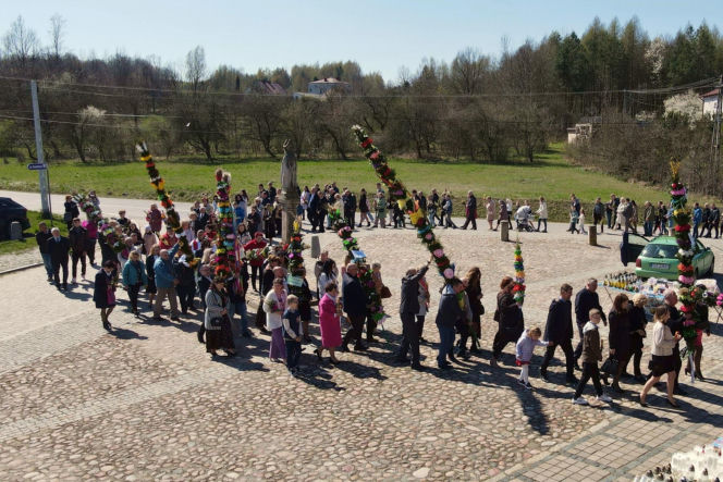 Niedziela Palmowa w gminie Brody. Gdzie tradycja spotyka się z rekordami