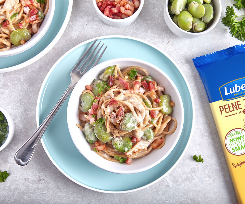 Lubella Pelne Ziarno_spaghetti w kremowym sosie_1.jpg