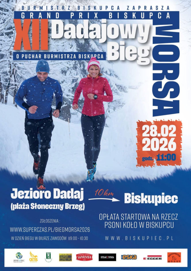 XII Dadajowy Bieg Morsa 2026