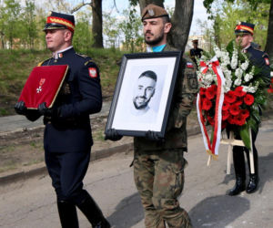 Ból, rozpacz, łzy. Poruszające sceny na pogrzebie Łukasza Litewki