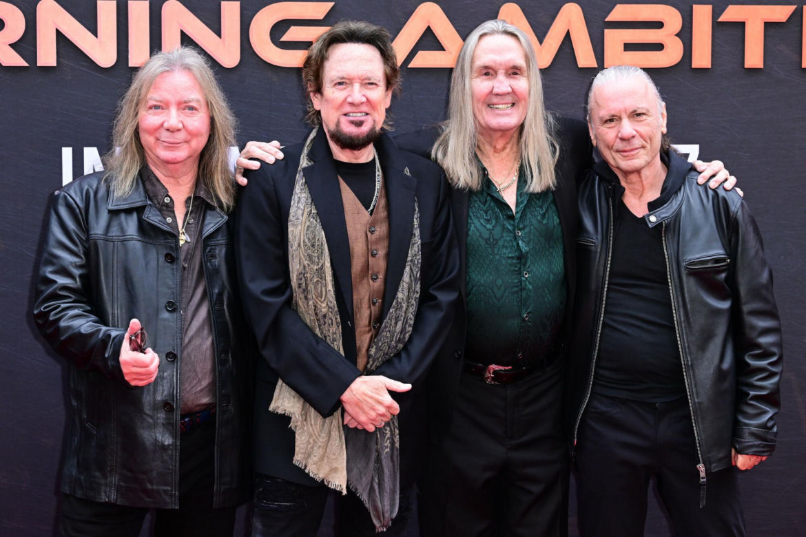 Iron Maiden na światowej premierze dokumentu "Iron Maiden: Burning Ambition"
