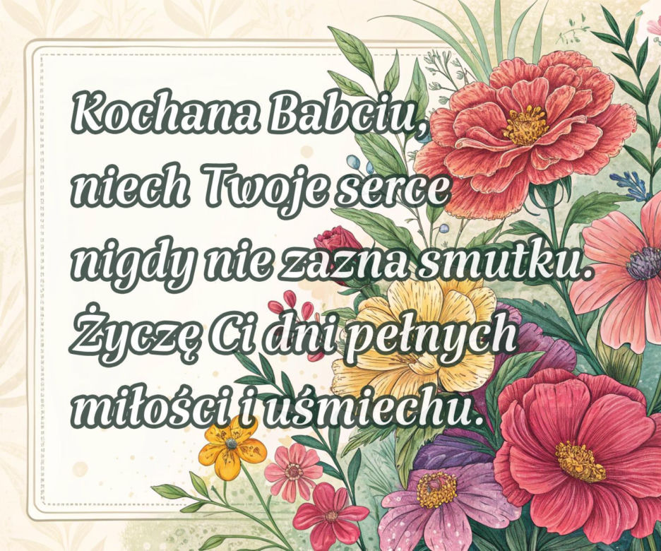 Życzenia na Dzień Babci