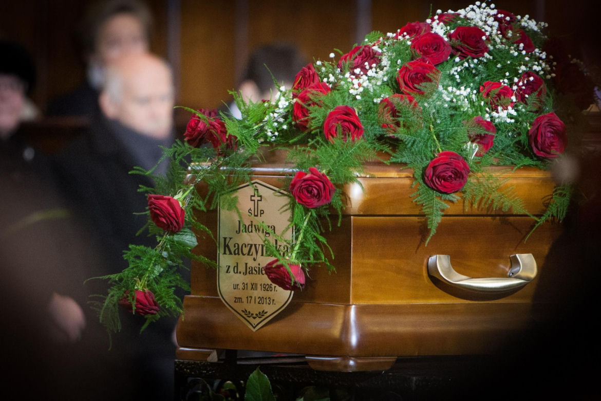 Tak wyglądał pogrzeb Jadwigi Kaczyńskiej