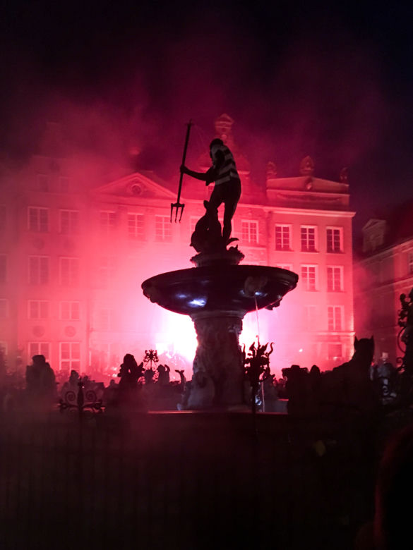 Feta piłkarzy i kibiców Lechii Gdańsk