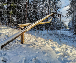 Atak zimy w Elblągu