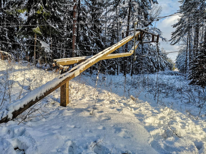 Atak zimy w Elblągu