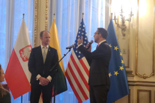 Uroczyste obchody rocznicy uchwalenia Konstytucji 3 Maja w Konsulacie RP w NY