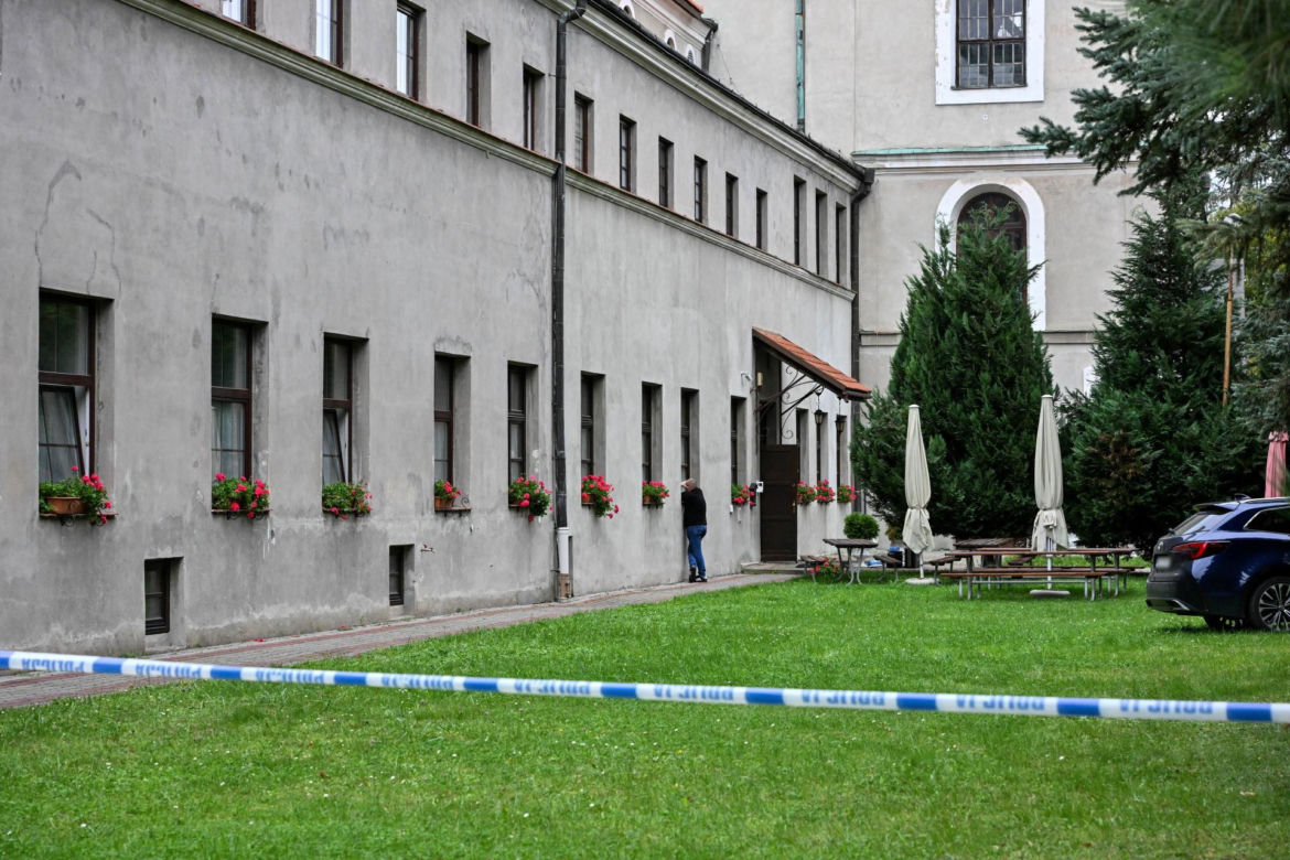 Nagranie po ataku nożownika w Jarosławiu. To on doprowadził do krwawej masakry