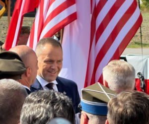 Centrum Kultury w Olesznie nosi imię Michaela Ollisa. Prezydent na uroczystości