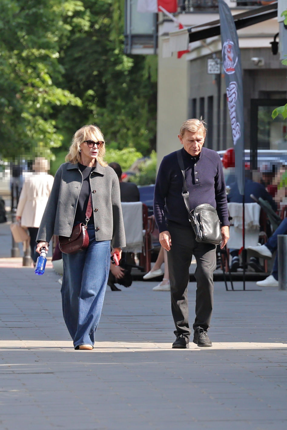 Jan Englert i Beata Ścibakówna na randce