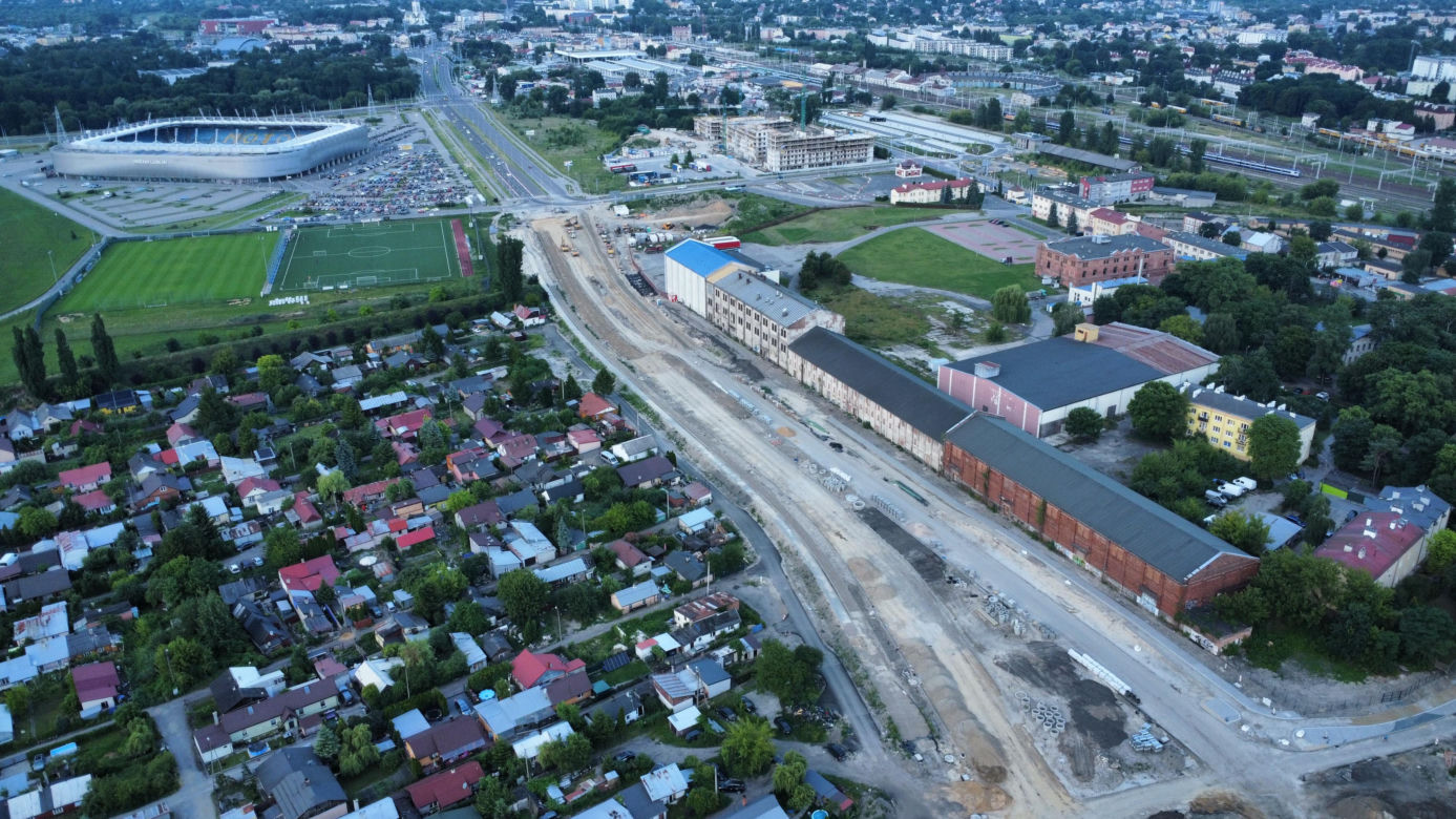Budowa przedłużenia ulicy Lubelskiego Lipca '80