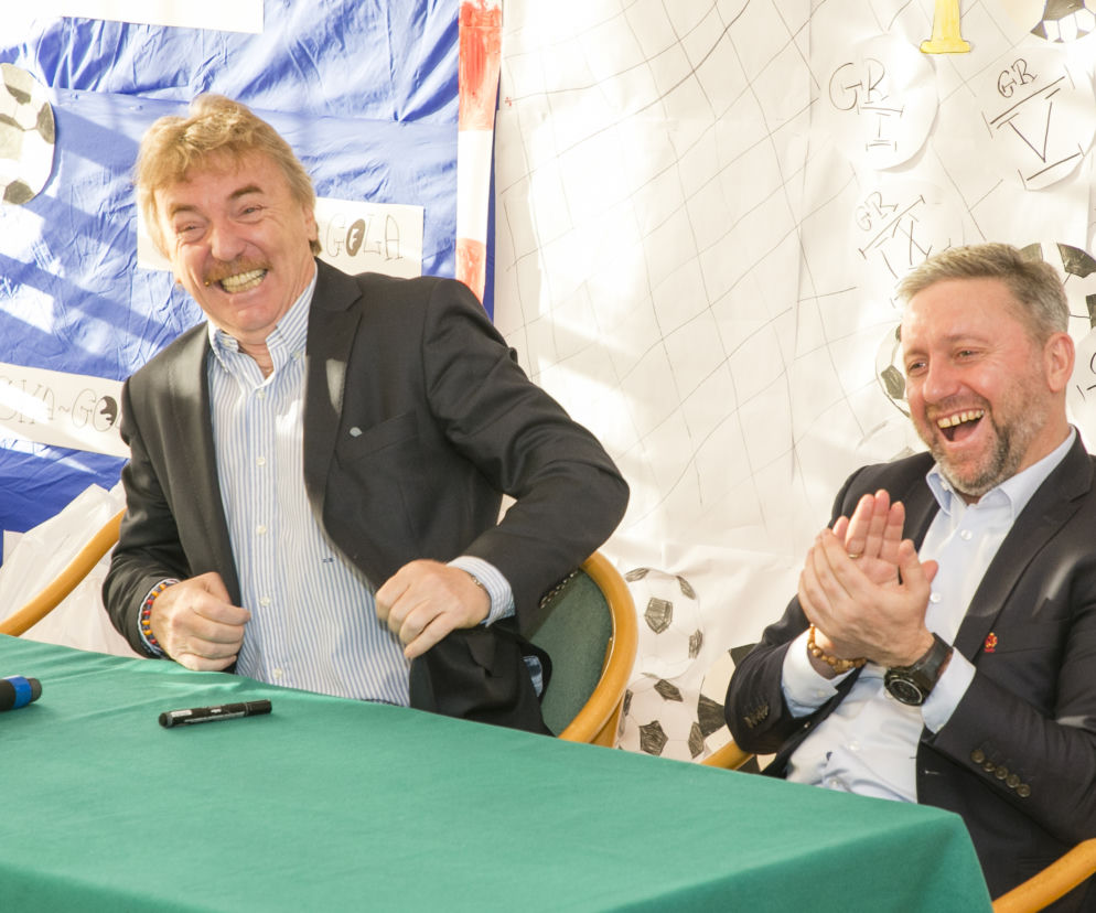 Zbigniew Boniek i Jerzy Brzęczek