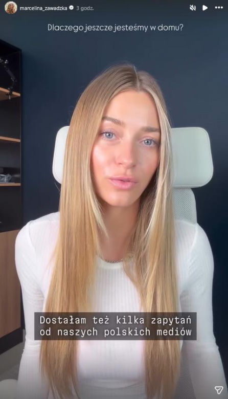 Marcelina Zawadzka uciekła z Polski do Dubaju trafiła pod irańskie rakiety