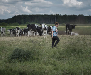 Rolnicy. Podlasie. Justyna i Łukasz ze wsi Ciemnoszyje