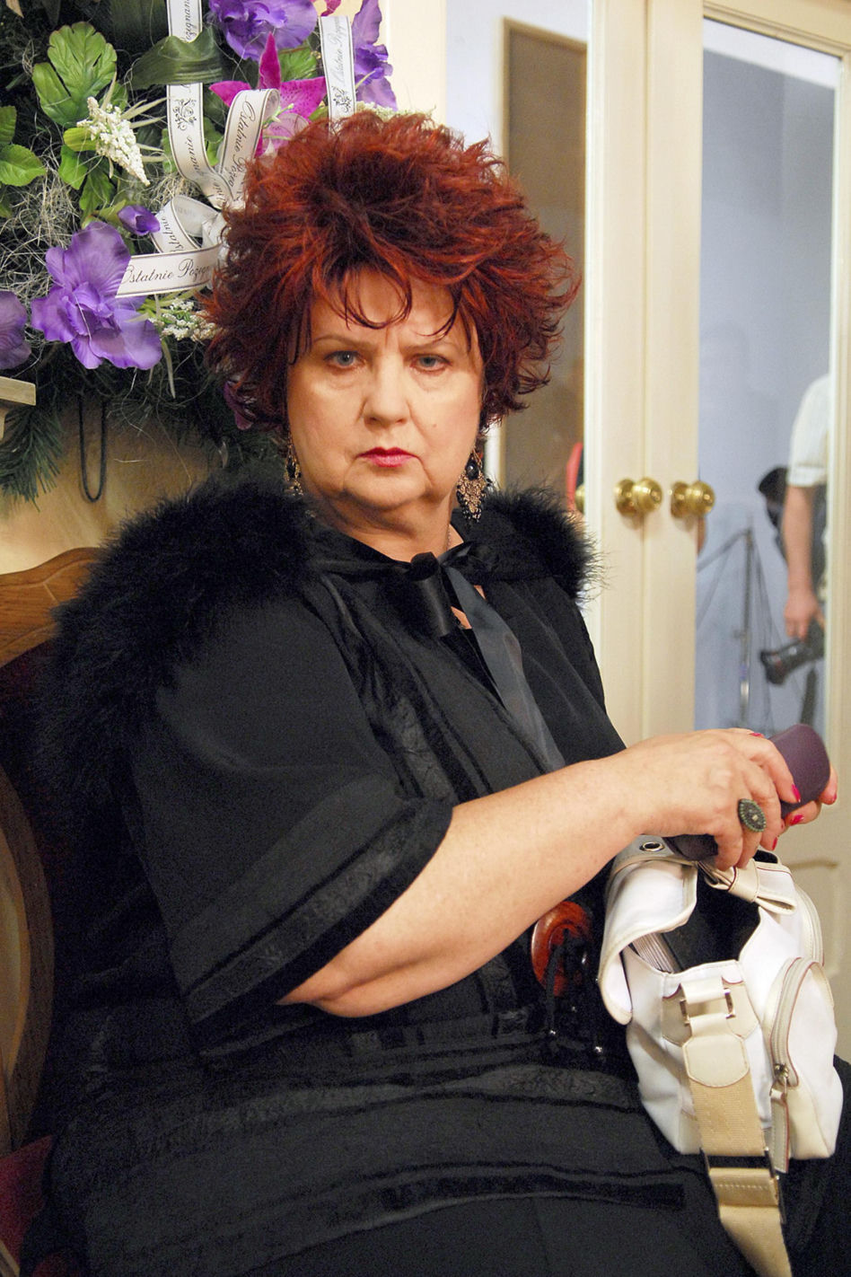 Stanisława Celińska z rodziną