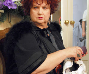 Stanisława Celińska z rodziną