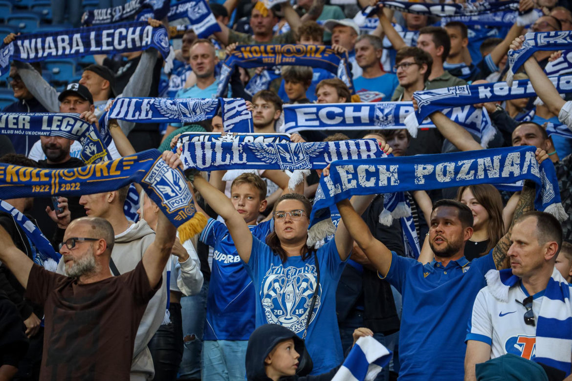 Lech Poznań - Spartak Trnava. Blisko 30 tysięcy kibiców zasiadło na Enea Stadionie. Tak się bawili 