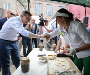 Tak grillował Morawiecki