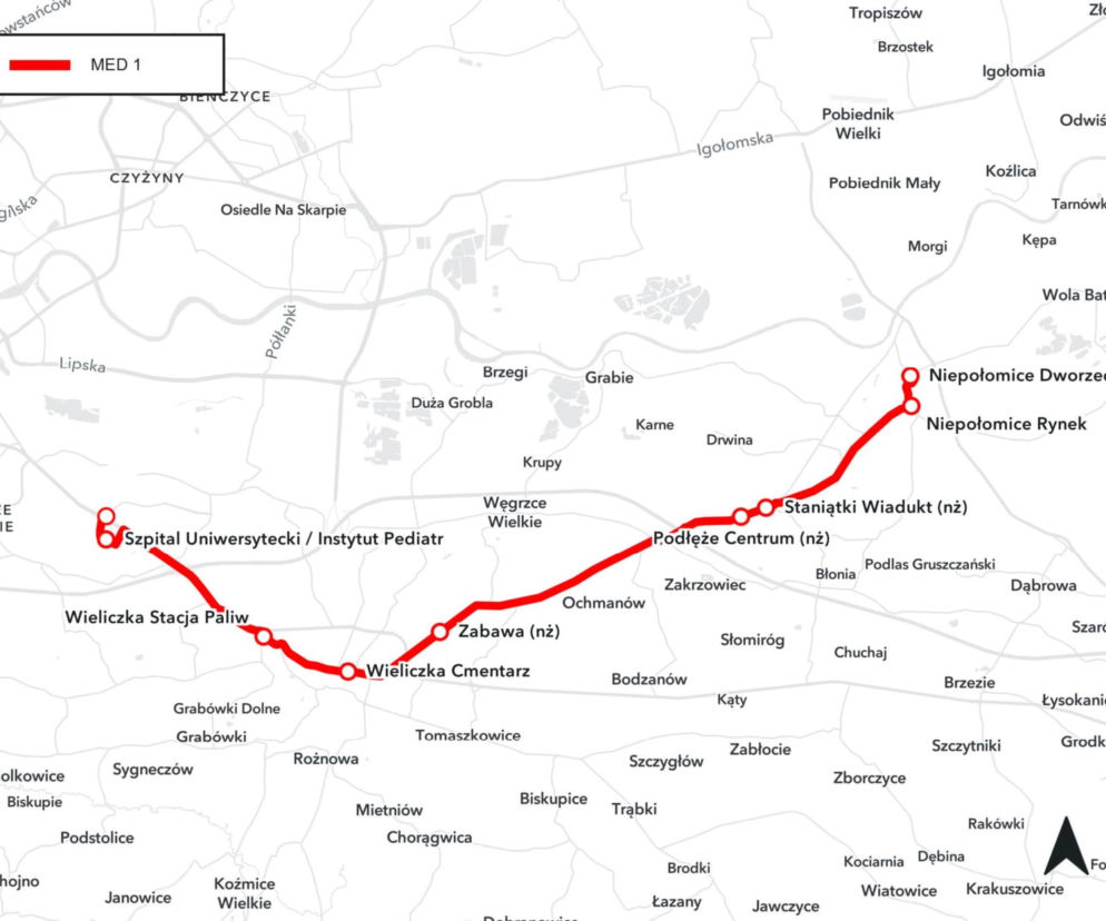 Tak pojadą specjalne autobusy dla medyków w Krakowie
