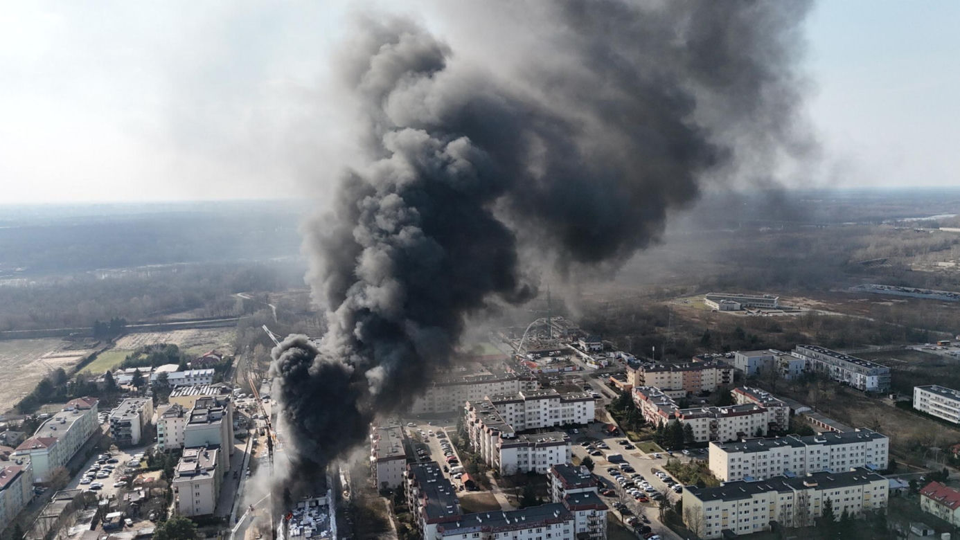 Pożar Białołęka