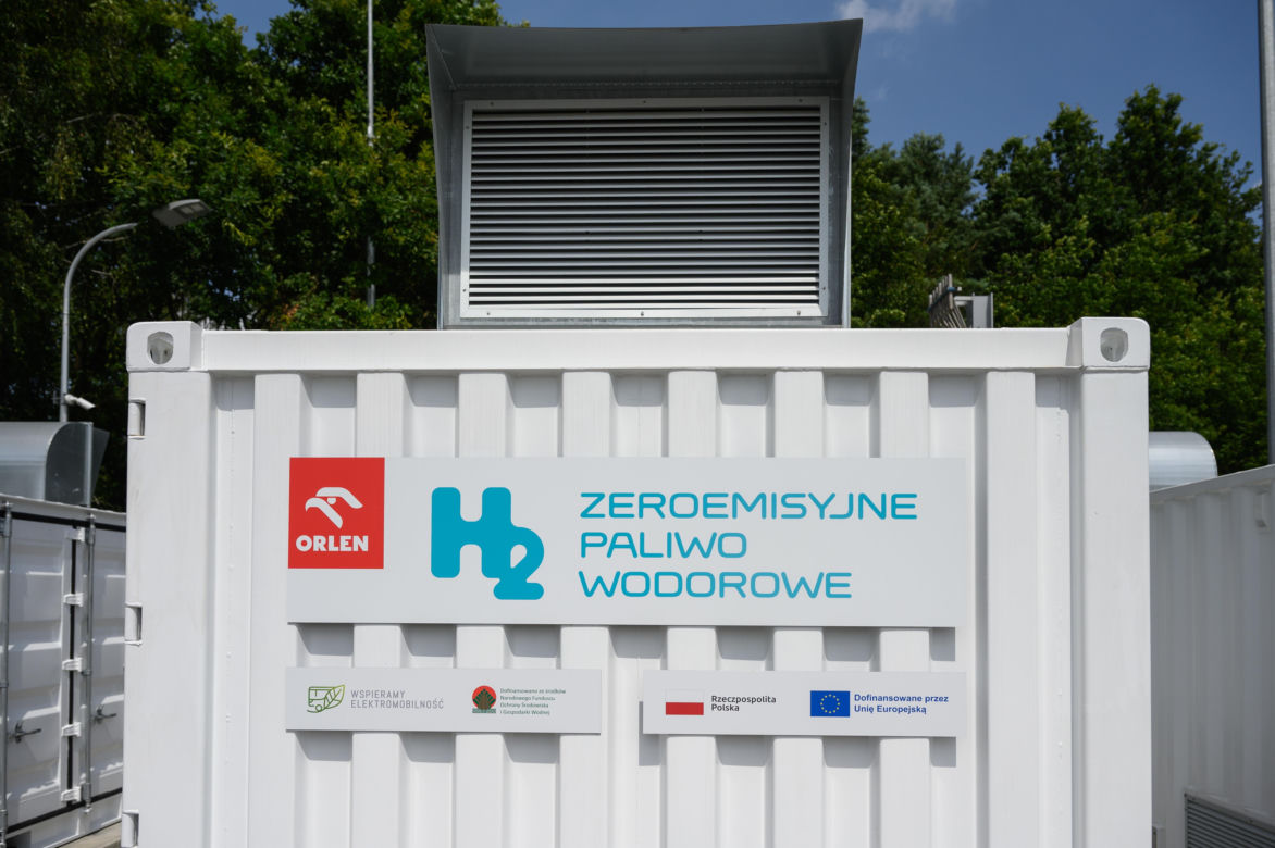 Otwarcie pierwszej w Polsce stacji wodorowej Orlenu 