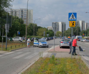 Potrącenie pieszego. Warszawa, Ursynów