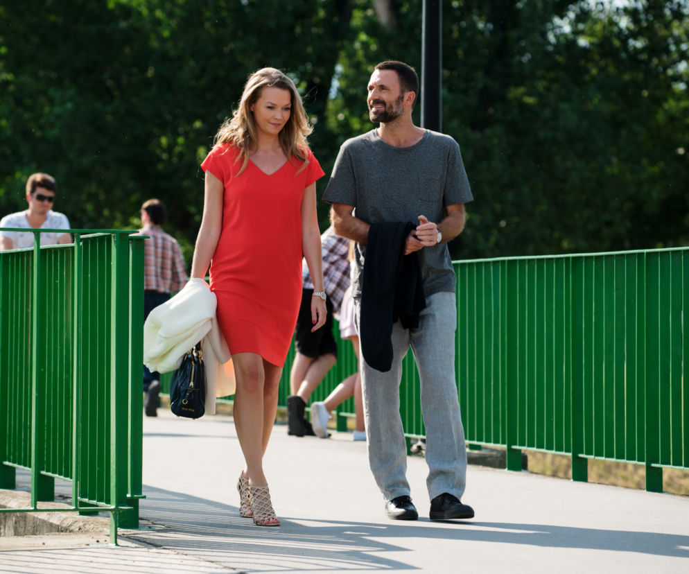 Druga szansa 2 sezon. Kinga (Tamara Arciuch), Marcin (Bartłomiej Świderski)