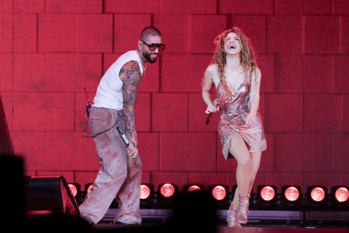 Shakira i Maluma w 2025 roku