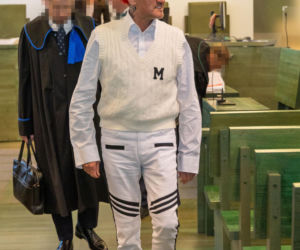 Michał Wiśniewski w sądzie. Nie miał czasu, żeby się przebrać