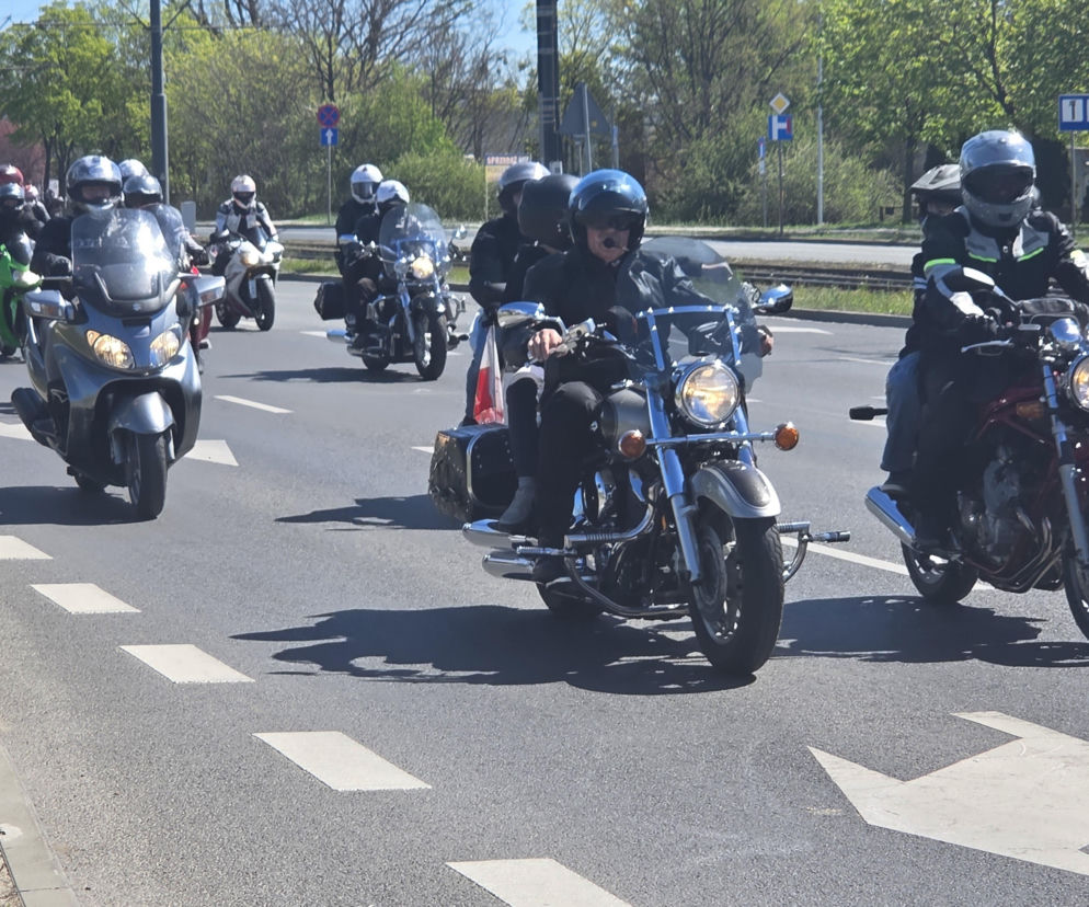 Ryk silników opanował Bydgoszcz. Potężna parada motocyklowa wyjechała na ulice