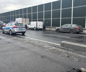 Wypadek na autostradzie A4! Kobieta straciła panowanie nad autem, dziecko trafiło do szpitala