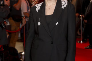 Ministra kultury zachwyciła elegancją na premierze filmu Ojczyzna