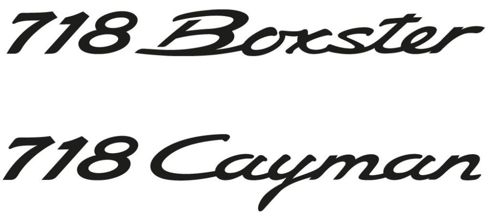 Porsche 718 Cayman i 718 Boxter 