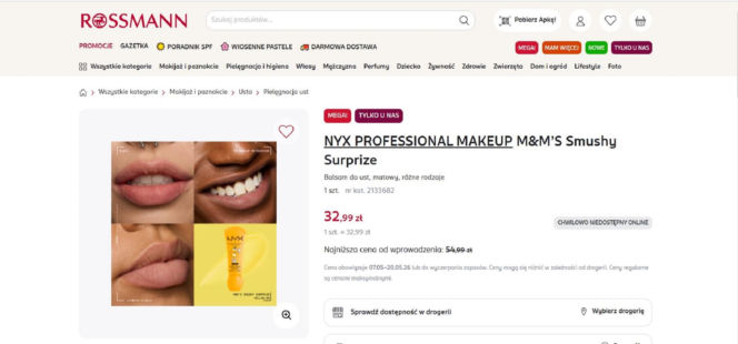 Nowe blind boxy w Rossmannie. Kultowa marka połączyła siły z M&M'sami