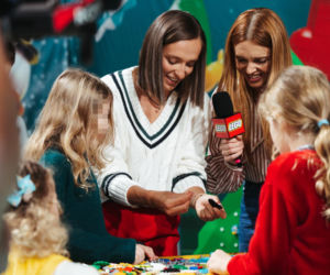 Iga Świątek bawiła się z dziećmi. Połączyła dwie swoje wielkie pasje! Mamy zdjęcia