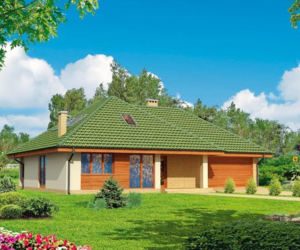 Projekty domów z dachem czterospadowym