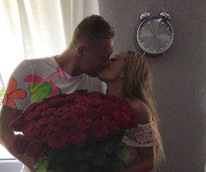 Kamil Glik i Marta Glik