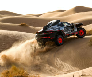 Audi RS Q e-tron testowane w Maroku