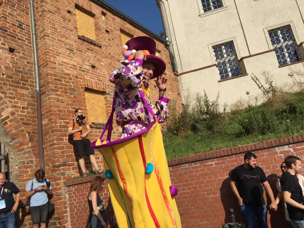 Parada z okazji otwarcia Balonowych Mistrzostw Świata Juniorów w Grudziądzu