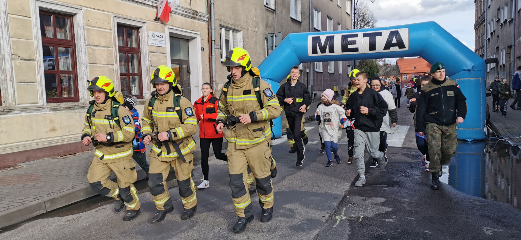 Biegali w Złocieńcu