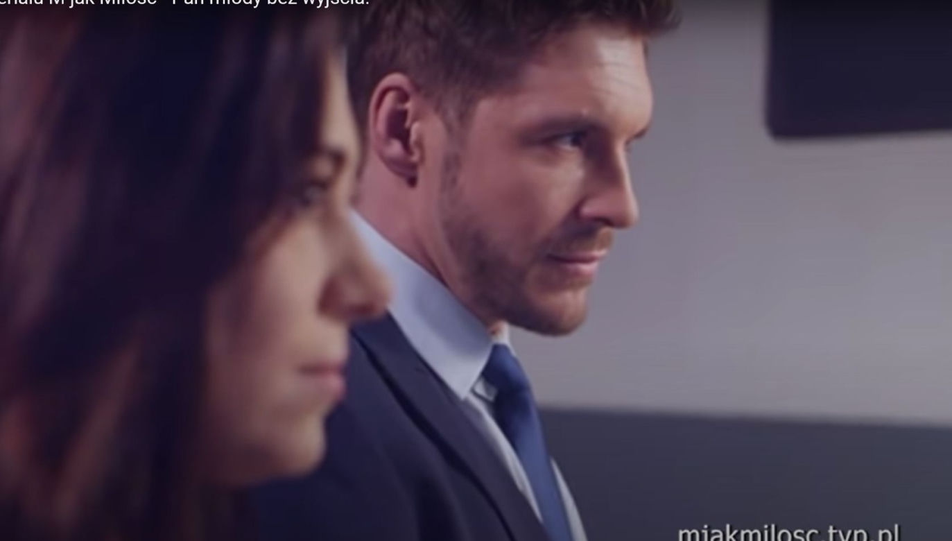 M jak miłość, odc. 1517: Iza (Adriana Kalska), Marcin (Mikołaj Roznerski)