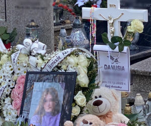 Grób zamordowanej Danusi
