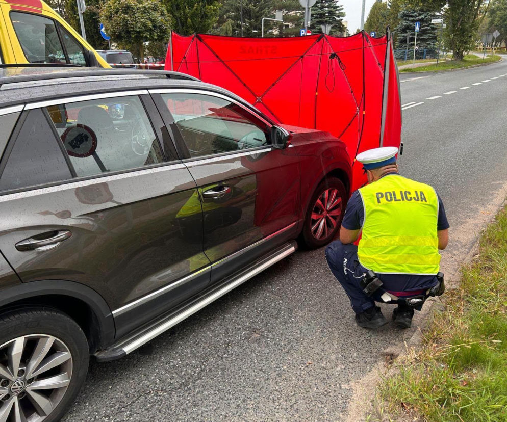 Dramat na pasach. 57-letnia kobieta zginęła pod kołami volkswagena