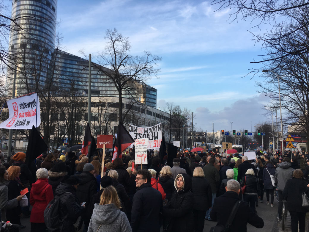 Strajk kobiet we Wrocławiu