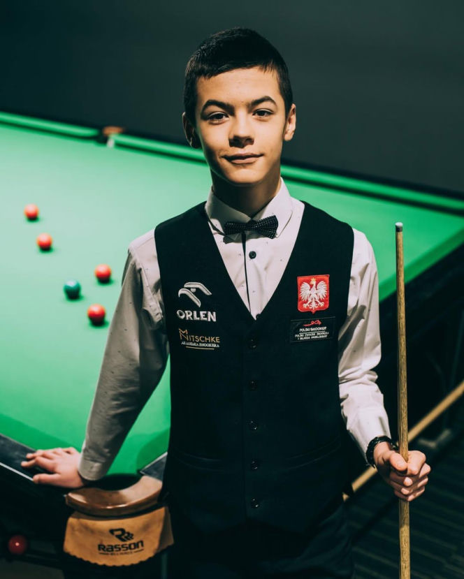 Michał Szubarczyk, polski mistrz snookera